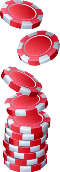 red poker chips